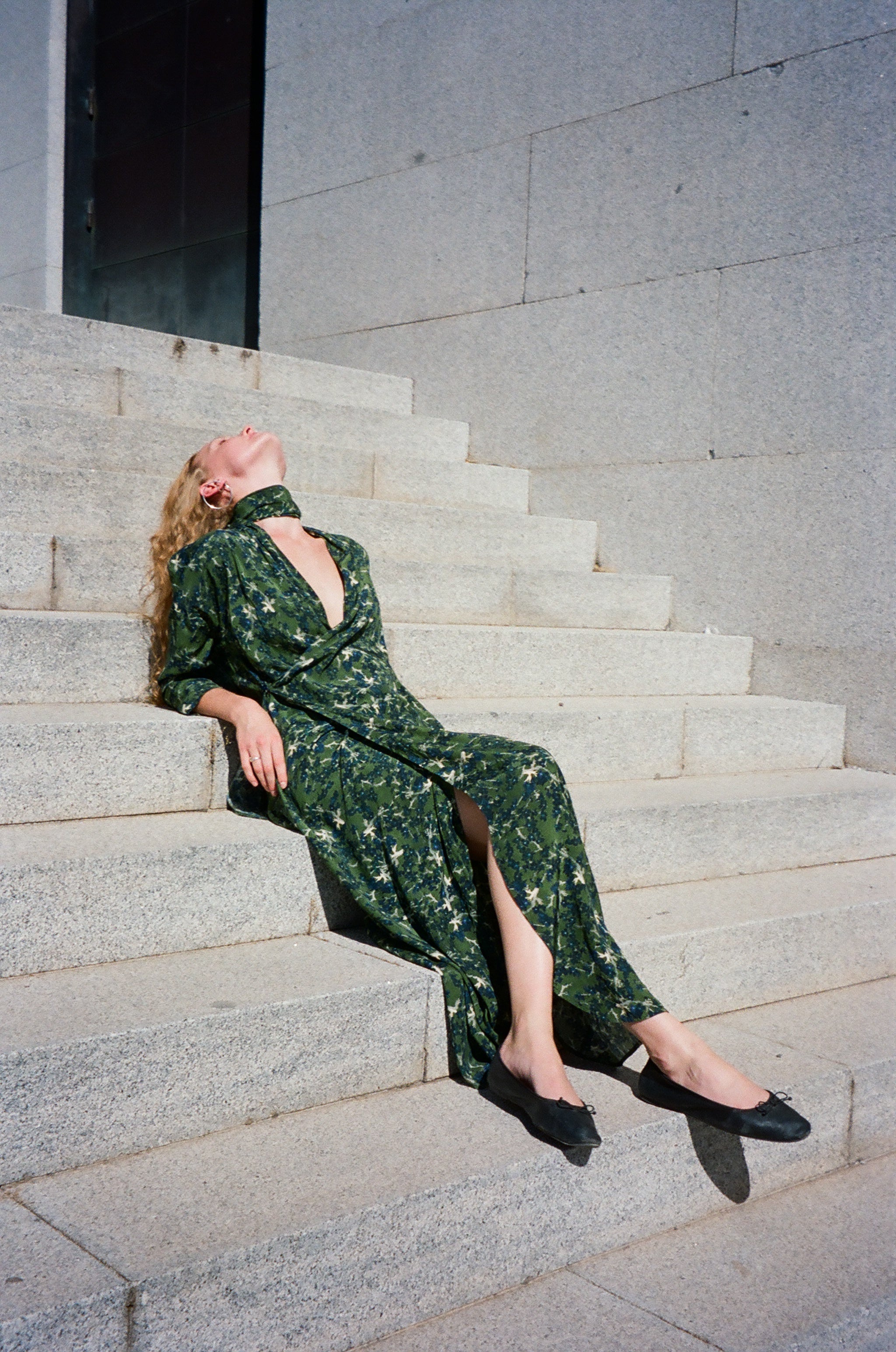 Smeraldo Green Cherry Blossoms