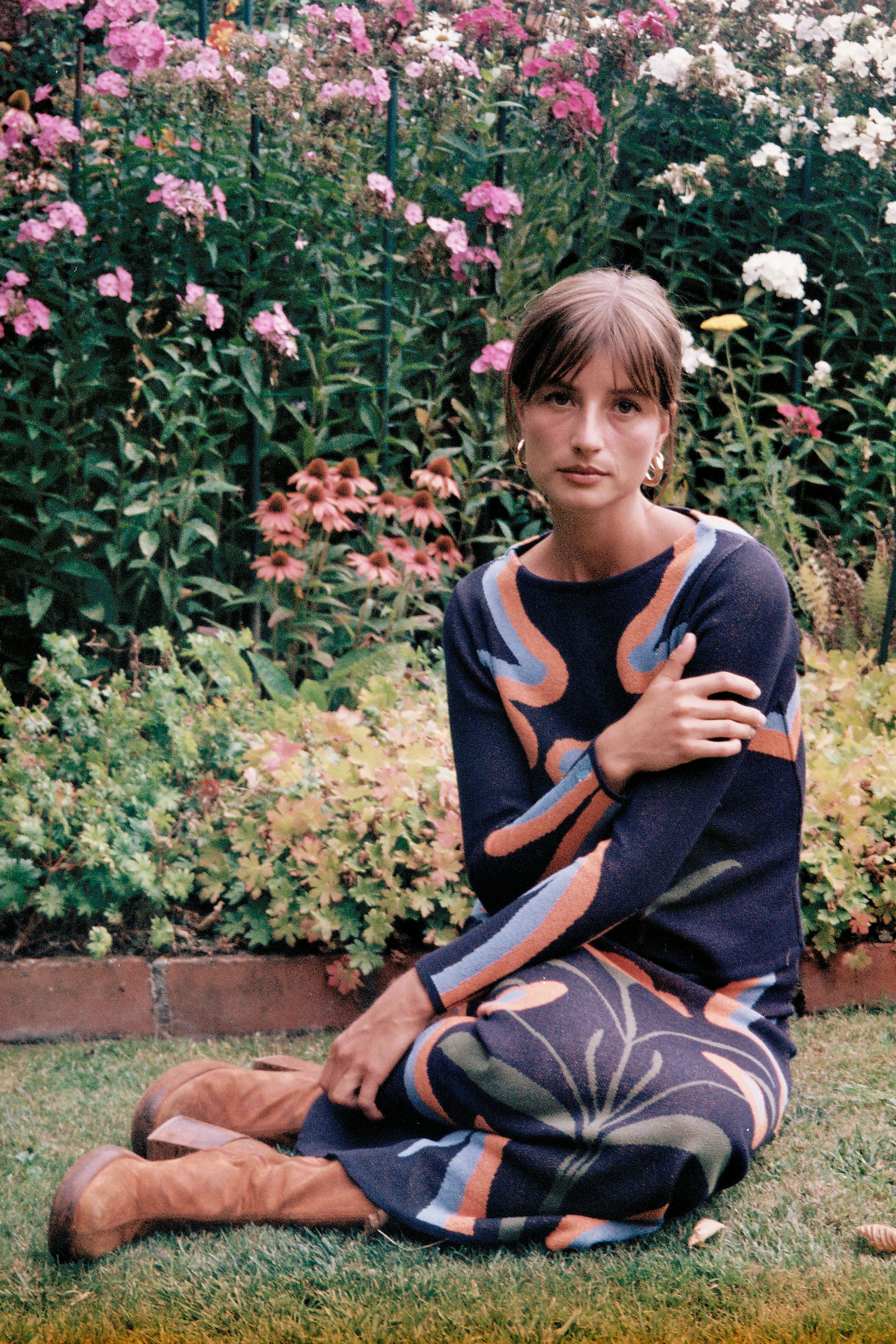 Falda Odelia Geranio