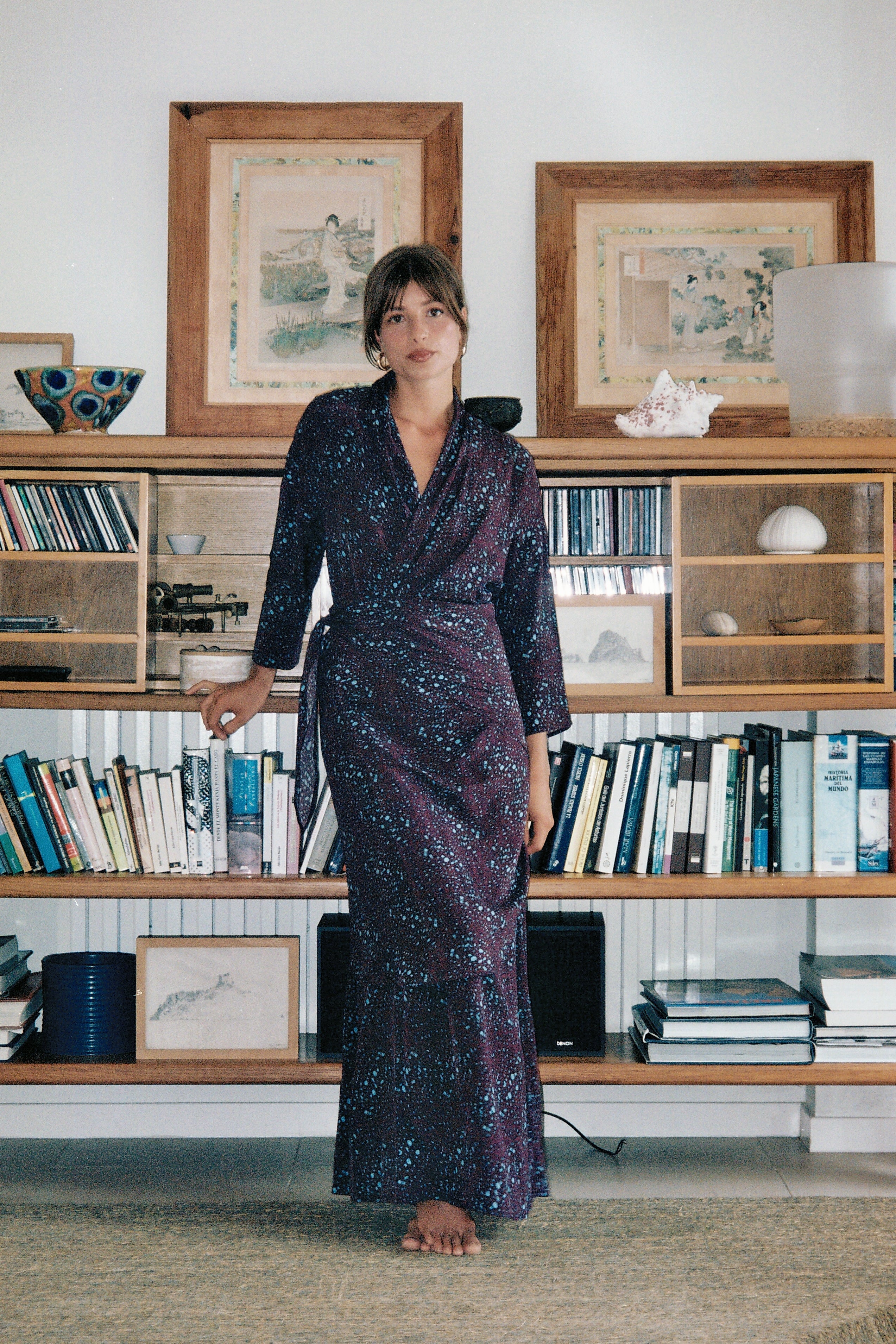 Sol Dress Burgundy