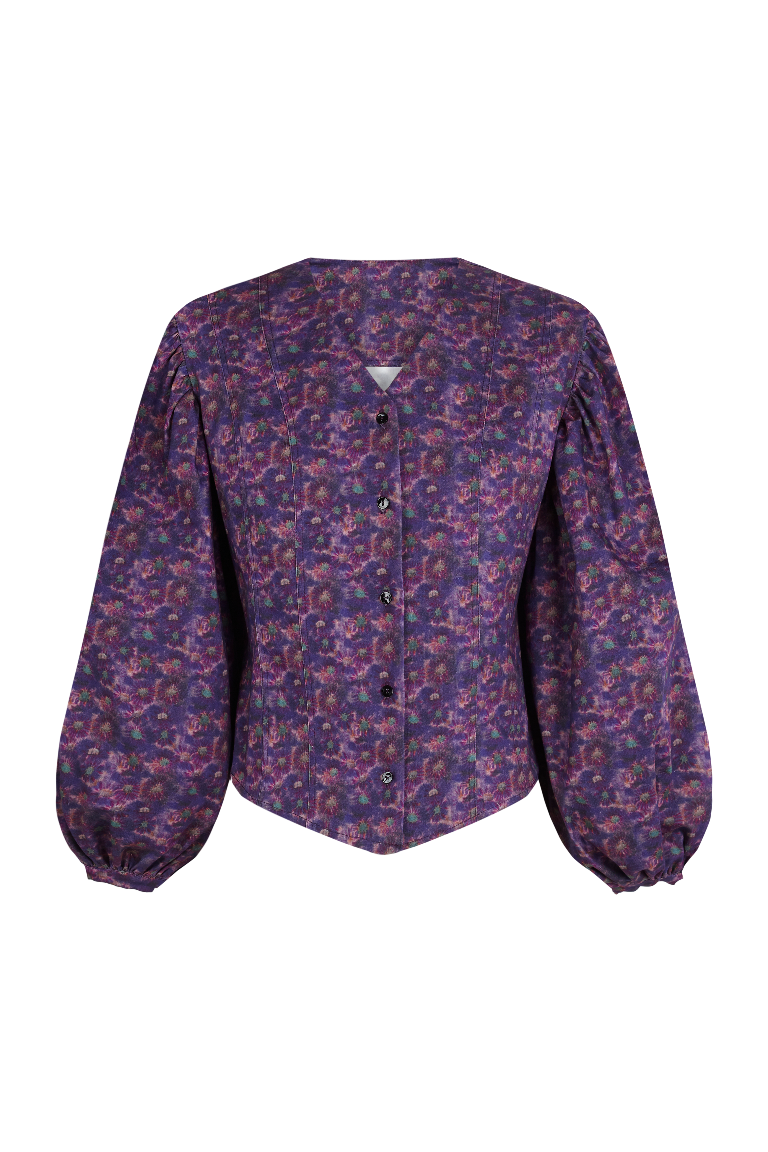 Blusa Talia Flores Lila