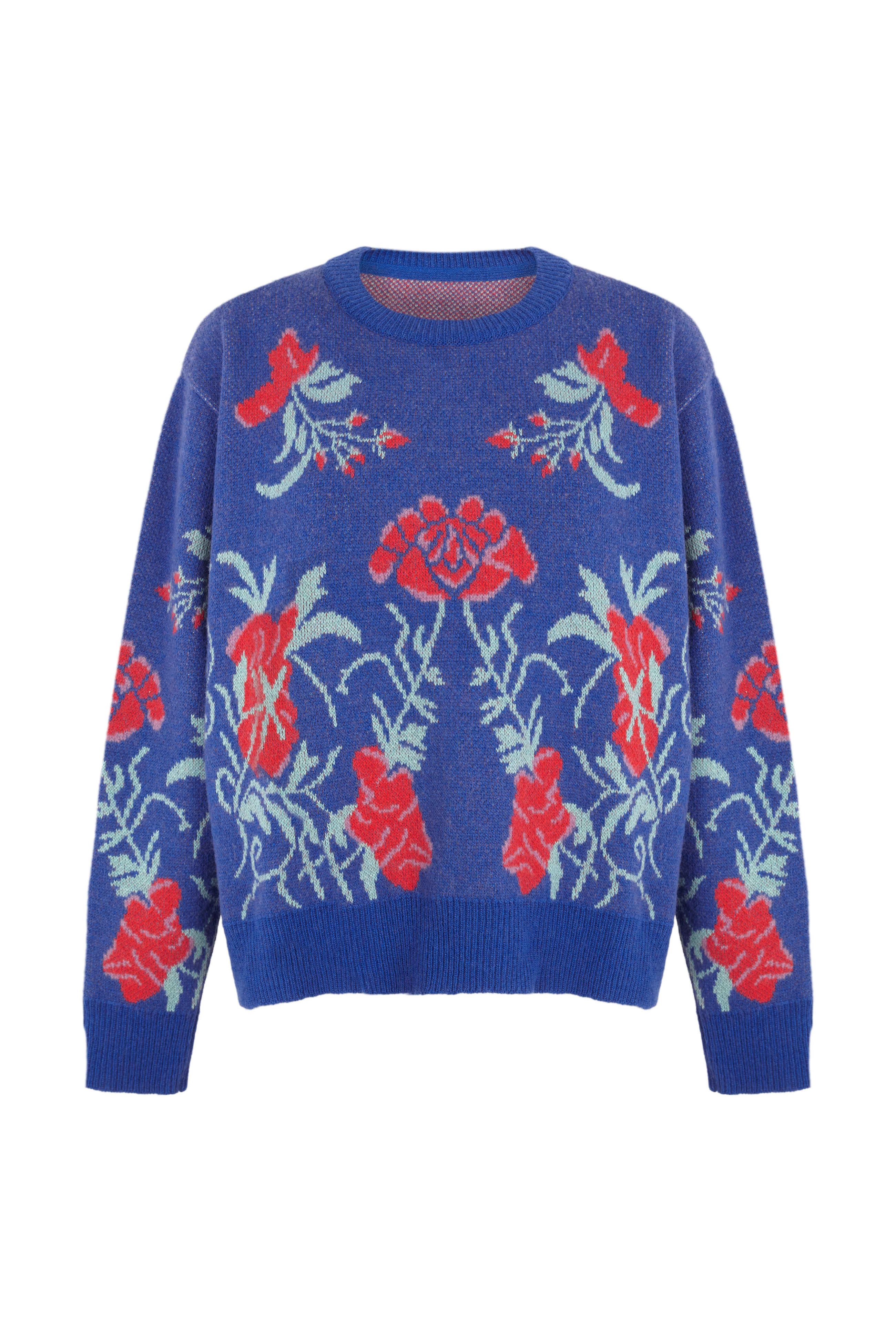 Uma Sweater Blue Garden