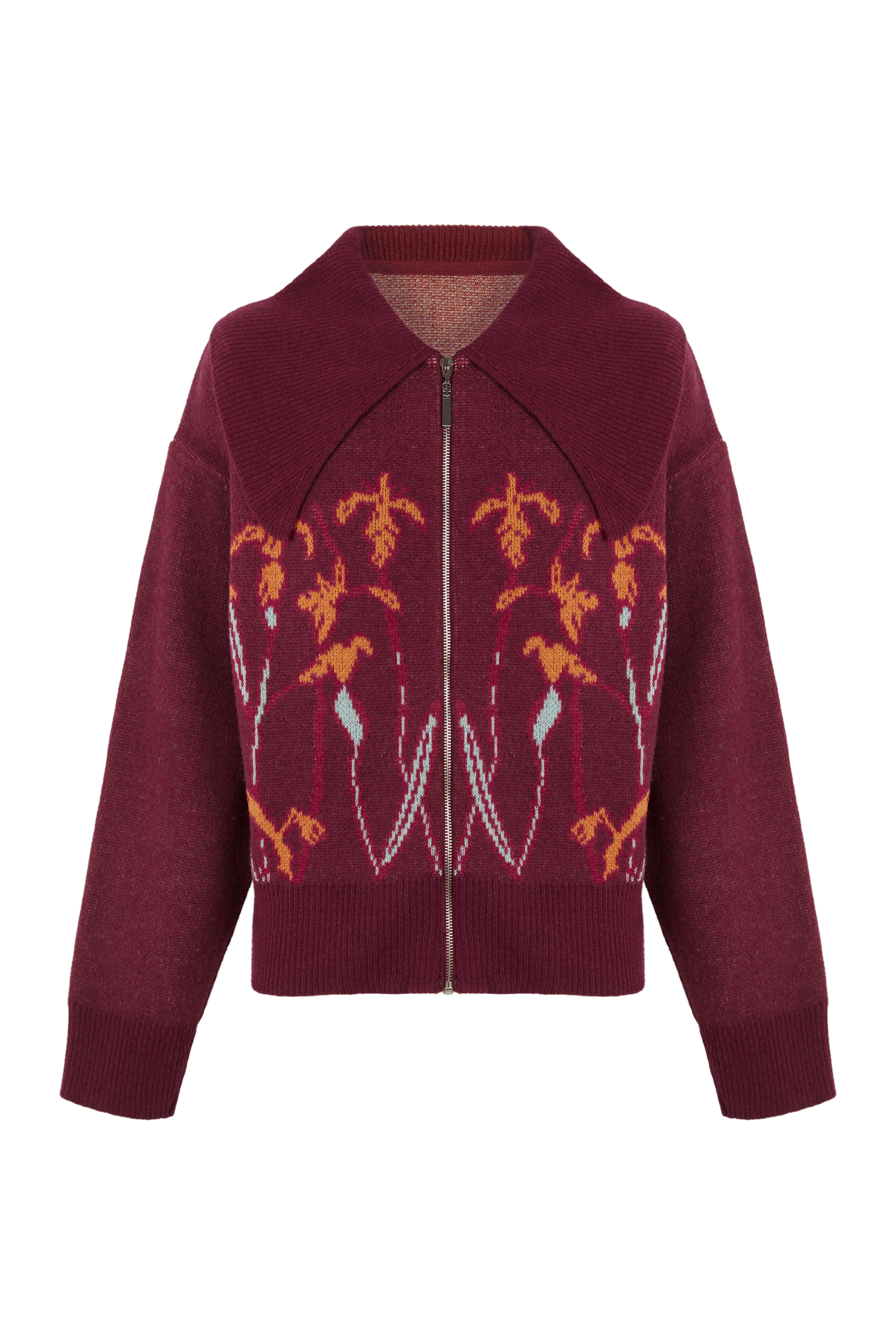 Creta Cardigan Burgundy