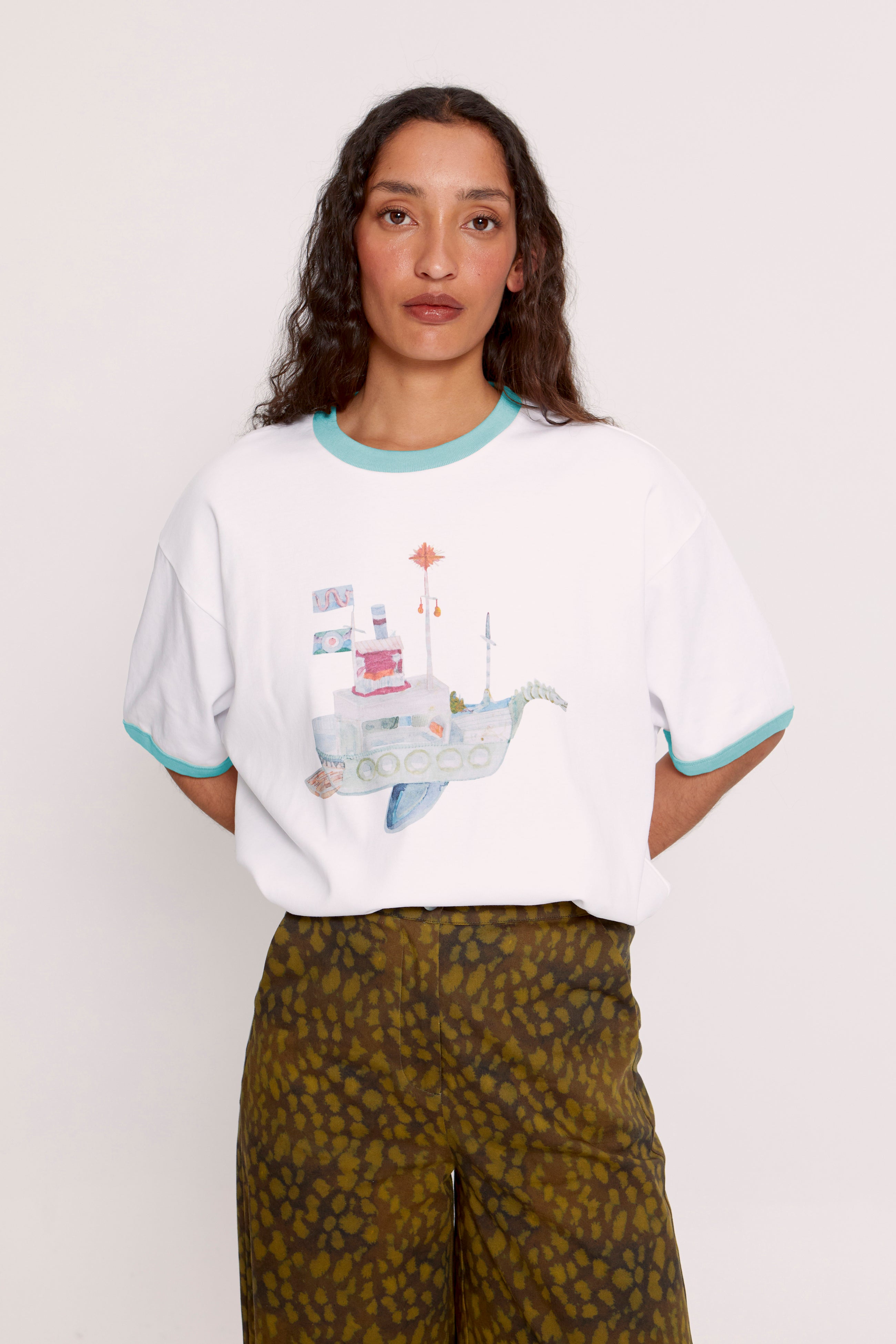 Camiseta Barco Unisex