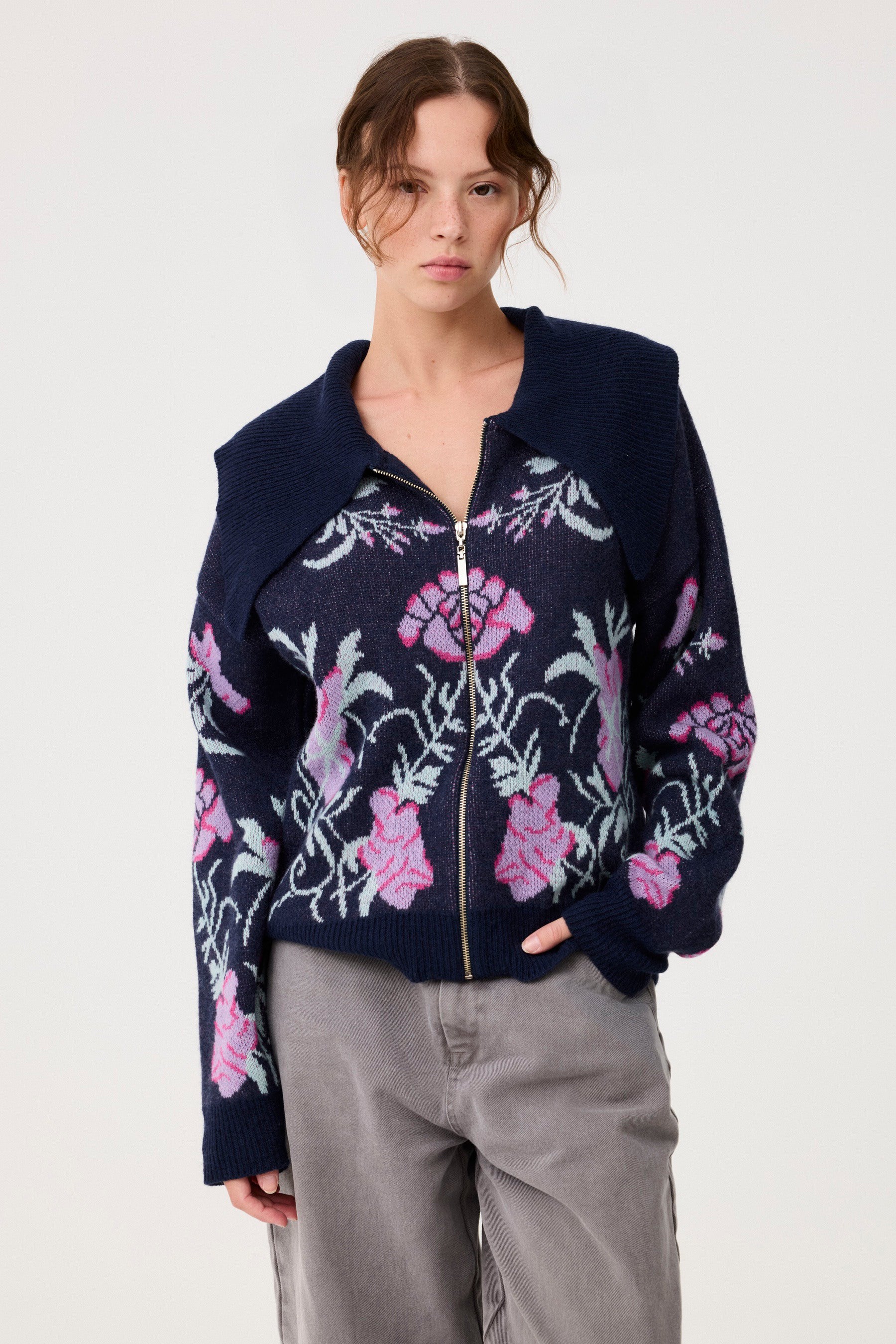 Creta Cardigan Blue