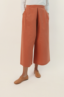 Pantalones de pata ancha Cactus Caramel