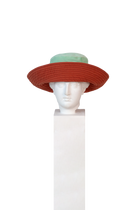 Sombrero Dalia Turquesa Gran Bucket