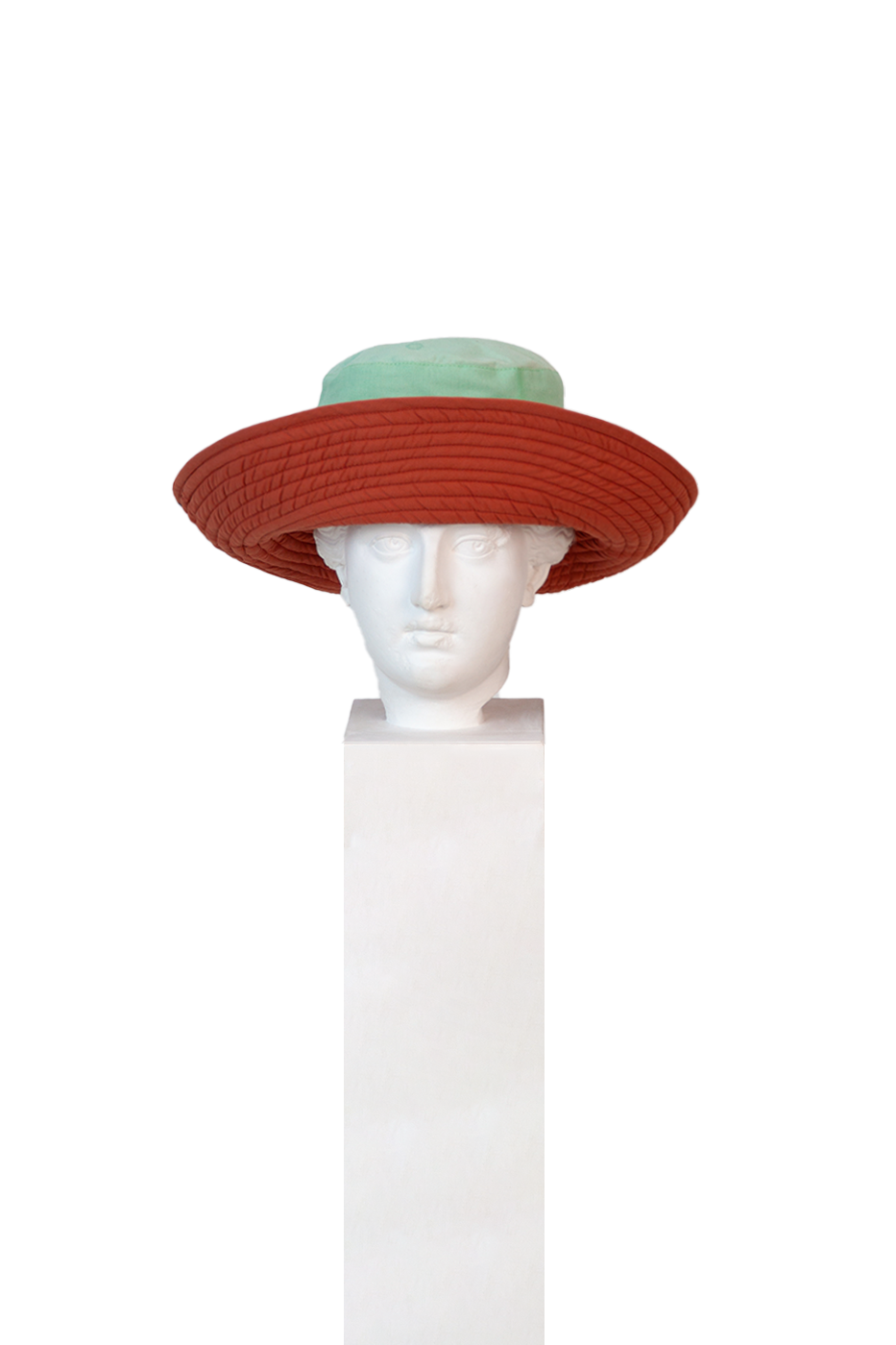Sombrero Dalia Turquesa Gran Bucket