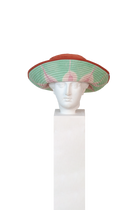 Sombrero Dalia Turquesa Gran Bucket