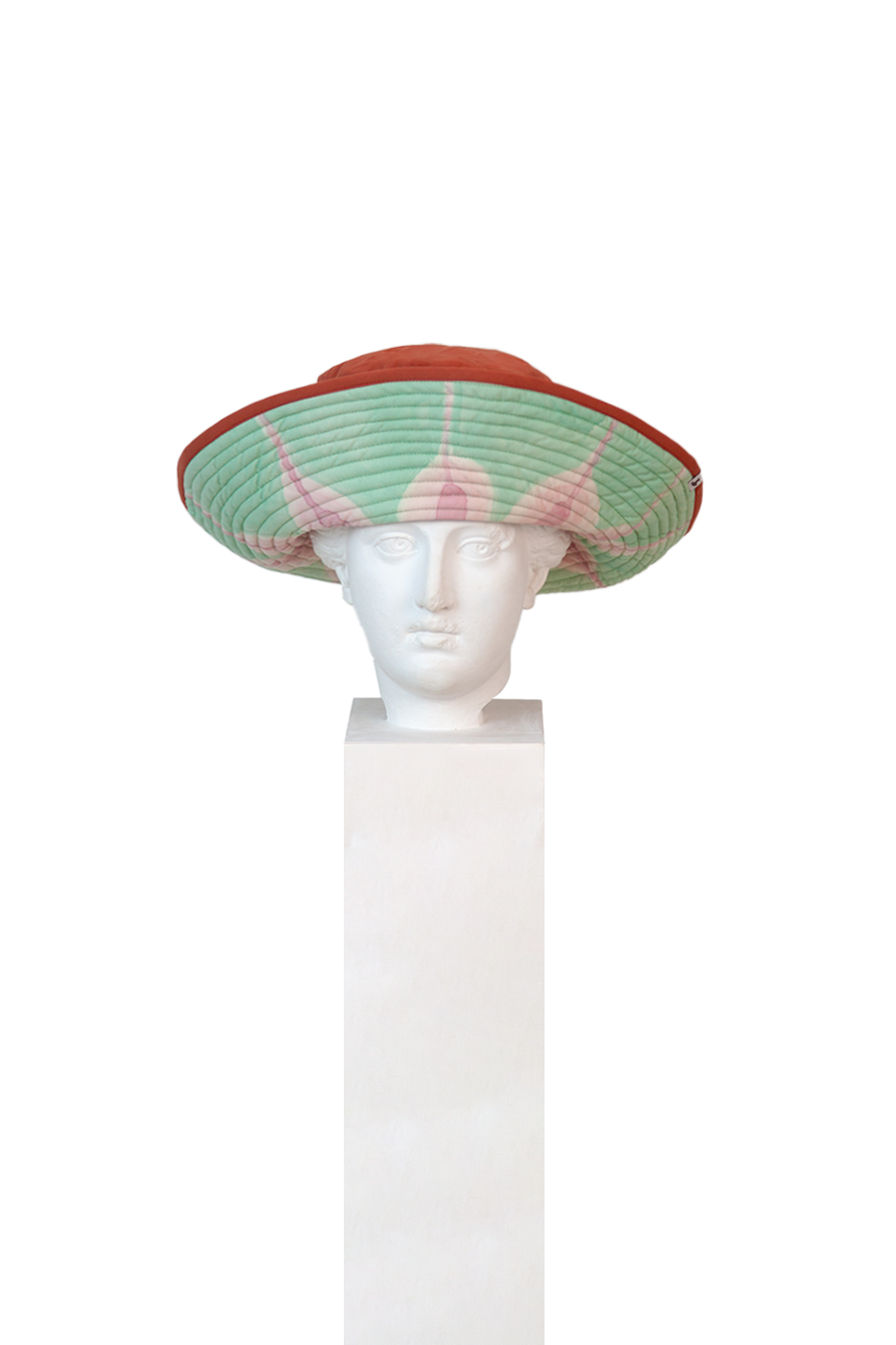 Sombrero Dalia Turquesa Gran Bucket