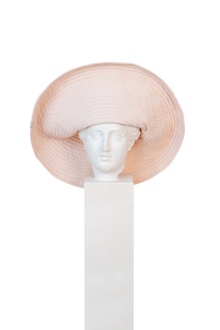 Sombrero Junco Lila Grande