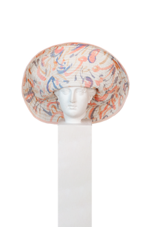 Sombrero Junco Lila Grande