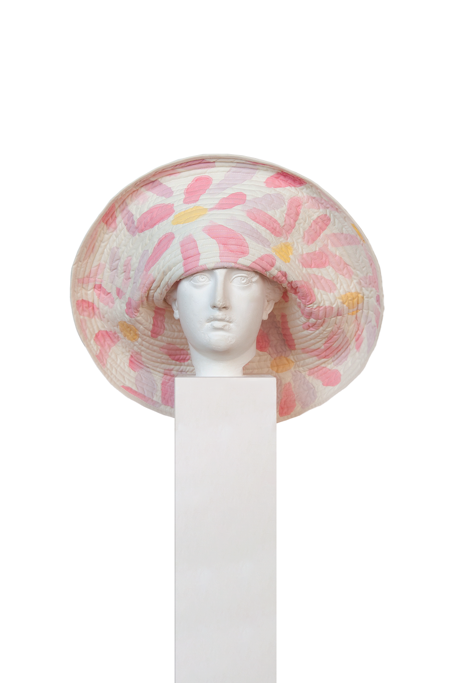 Sombrero Margarita Rosa Grande 