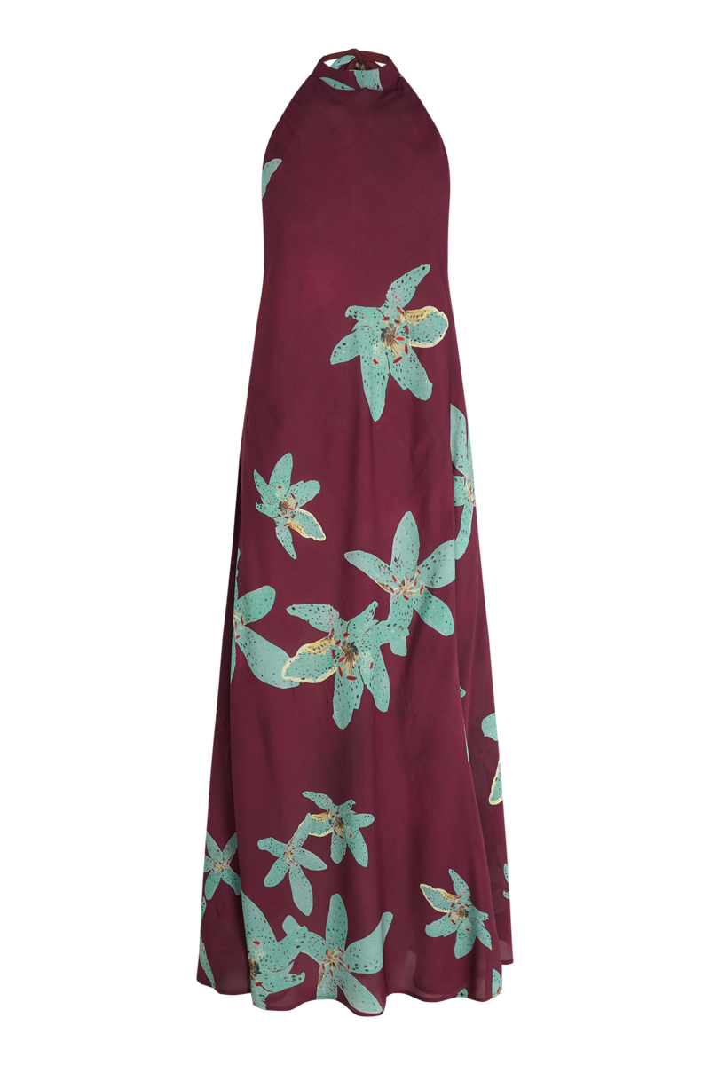 Sia Dress Mulberry Floral