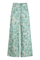 Mauro Pant Turquoise Meadow