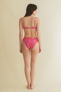 Bikini de aros Primula rosa