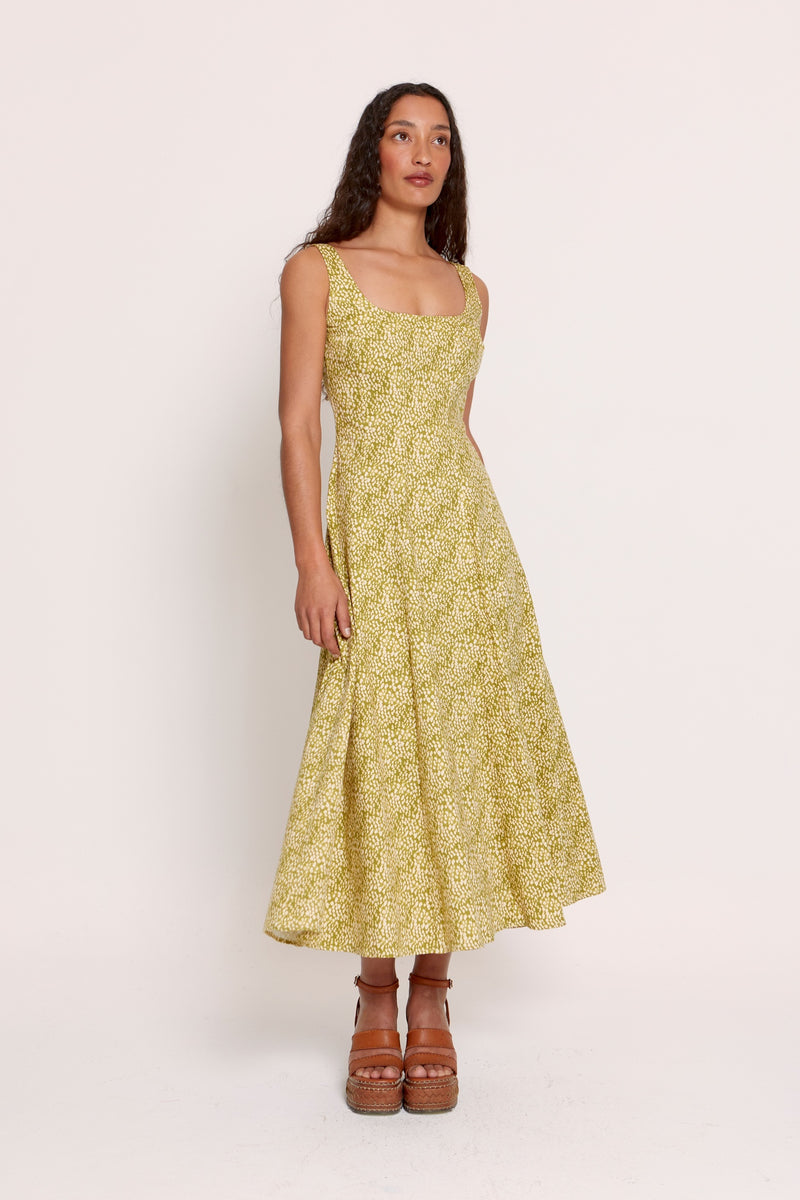 Ginebra Dress Green