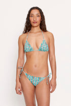 Bikini Patty Green Vichy