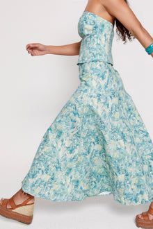 Falda Rose Prado Turquesa