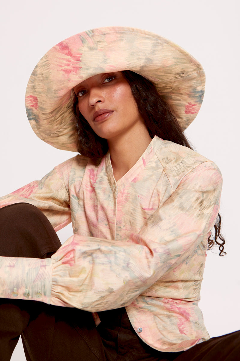 Pink Meadow Gran Bucket Hat