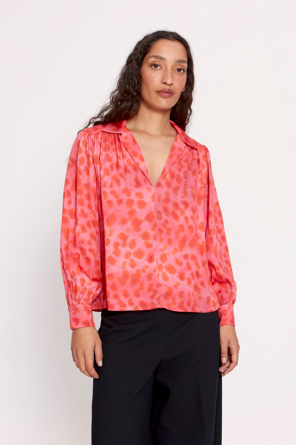 Camisa Delfina Rosa