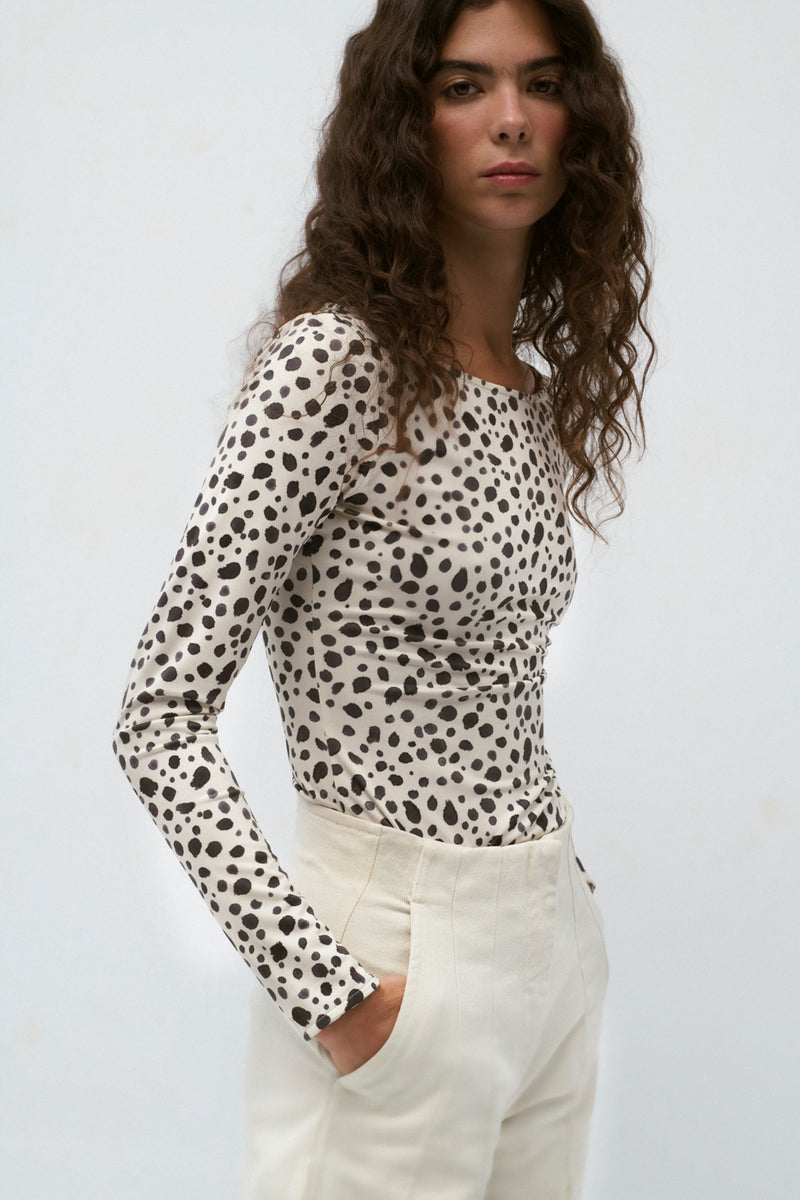 Sandy Top Blanco y Negro