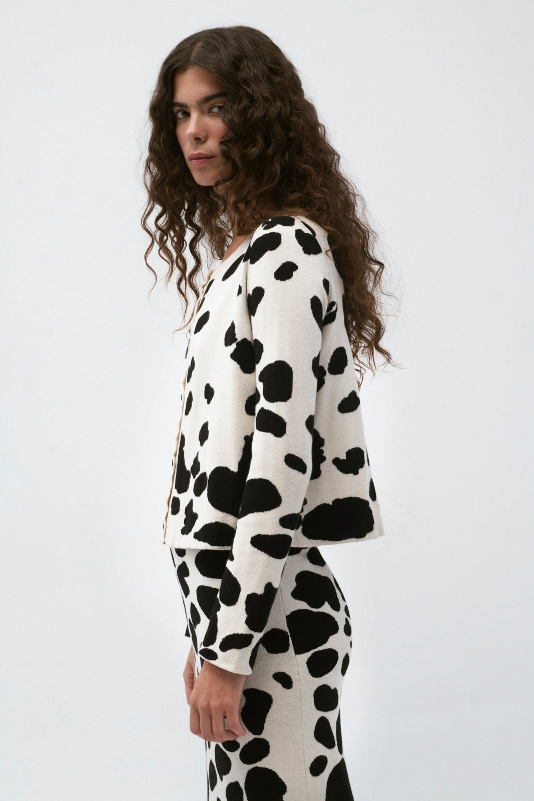 Falda Alex en Blanco y Negro