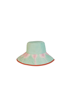 Sombrero Dalia Turquesa Gran Bucket