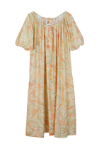 Vestido Largo Verde Lirio