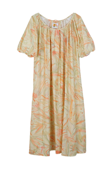 Vestido Largo Verde Lirio