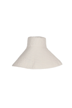 Sombrero Junco Lila Grande