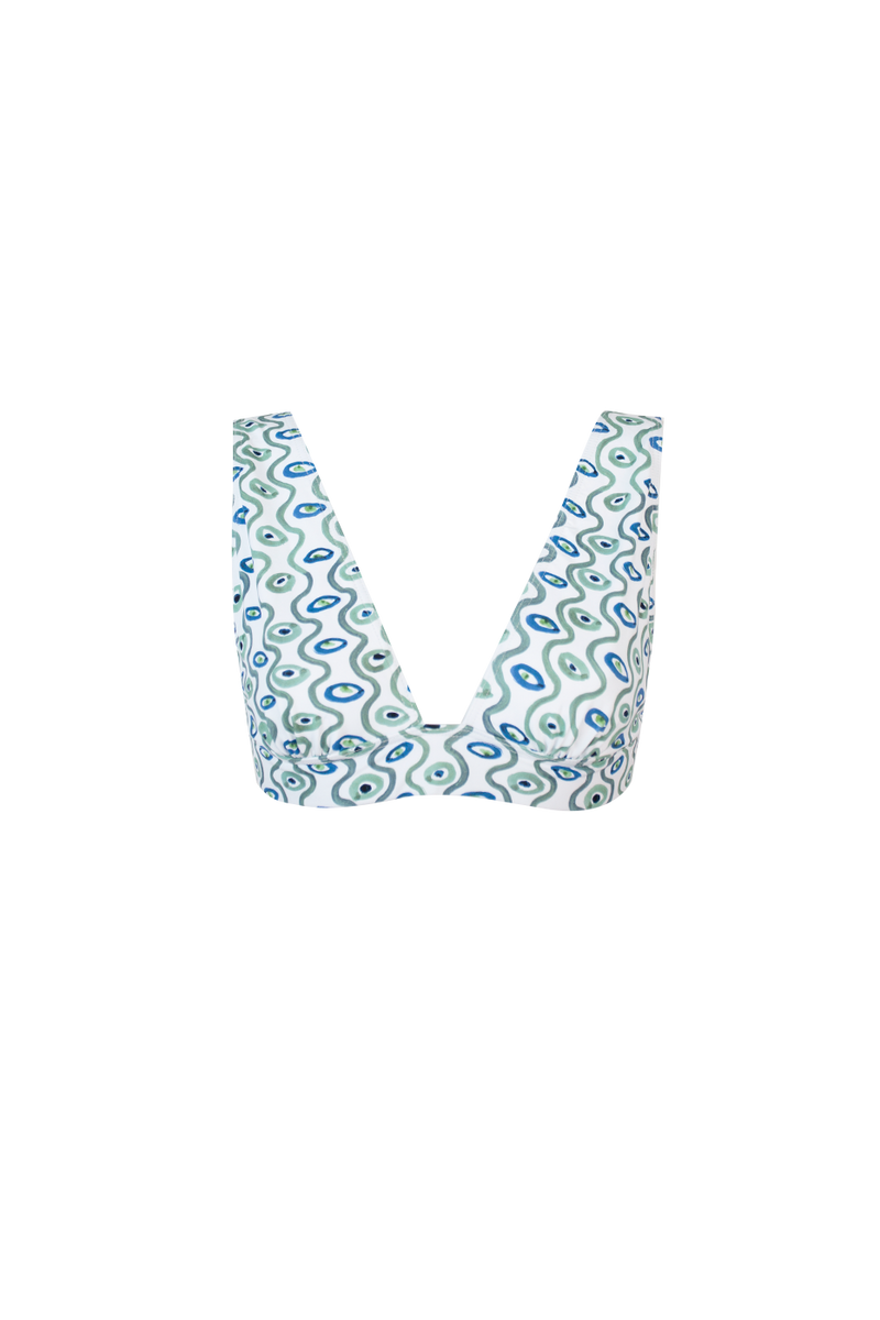 Top de bikini Ipanema Umba Azul