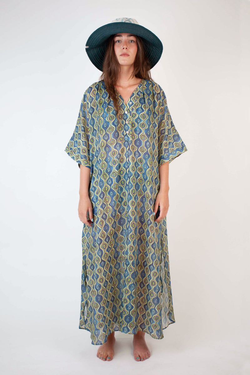 Kaftan Recife Babu Azul