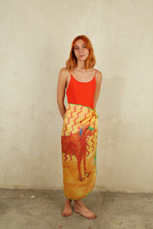 Pañuelo de seda Zig Zag Dug