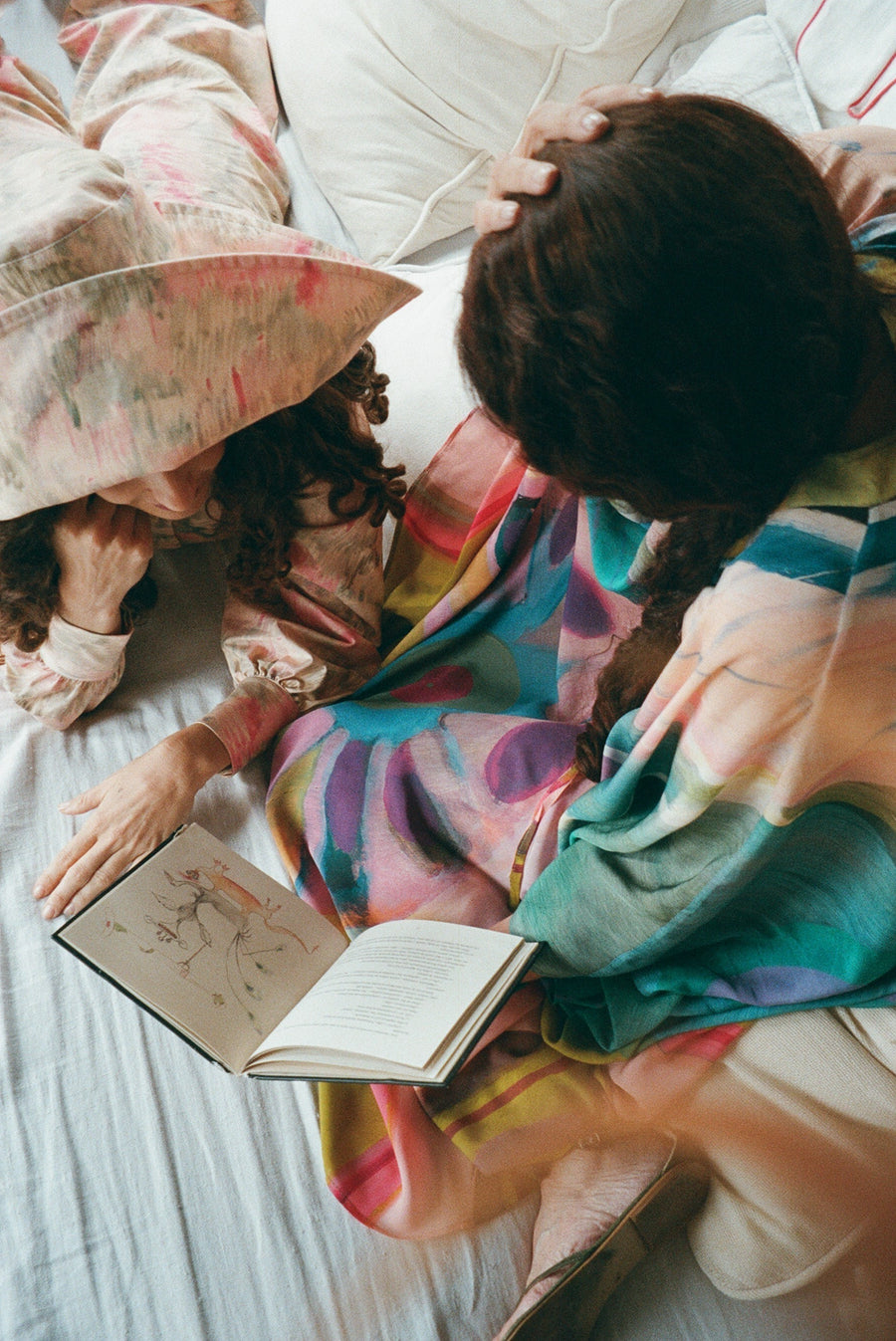 Mother and daughter, united by art