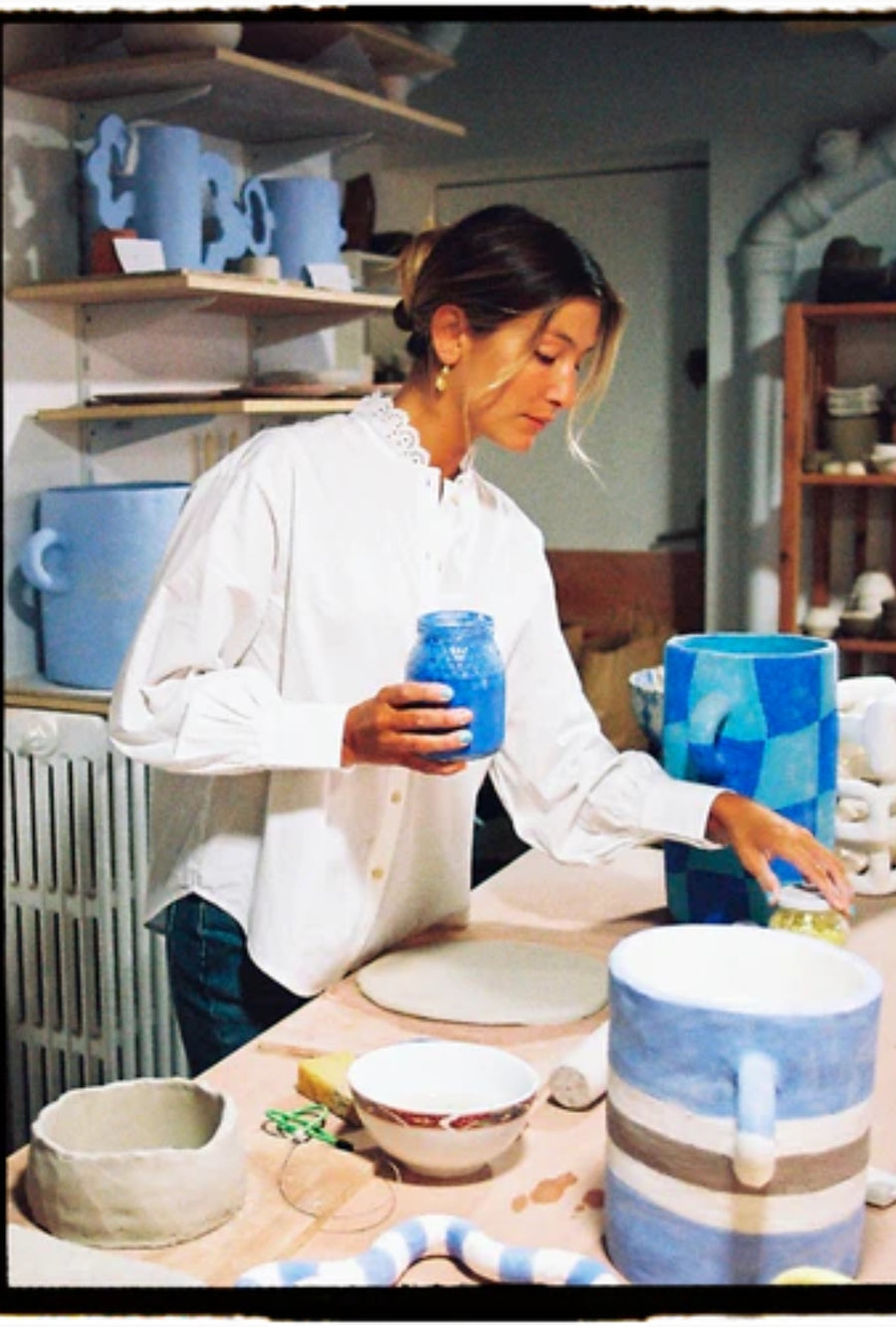 Creating ceramics with Sofia de Moser