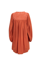 Lantana Caramel Quilted Dress