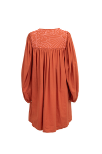 Lantana Caramel Quilted Dress