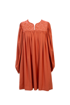 Lantana Caramel Quilted Dress