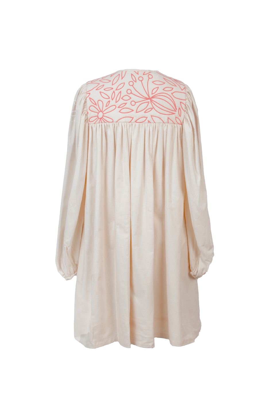 Lantana Ivory Quilted Dress