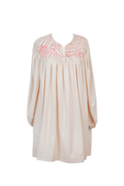 Lantana Ivory Quilted Dress