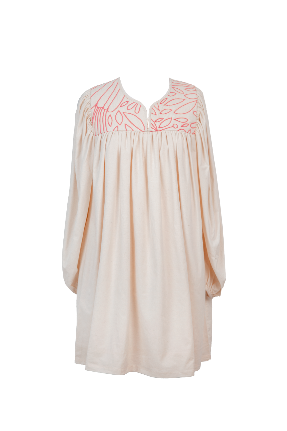 Lantana Ivory Quilted Dress