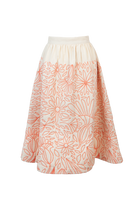 Petunia Ivory Quilted Skirt