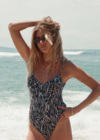 Elba Swimsuit Zebra