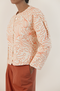 Palmito Ivory Quilted Jacket