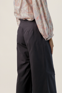 AGAVE BLACK HIGH WASTED TROUSERS