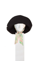 Sombrero Espuma De Mar Turquesa Grande