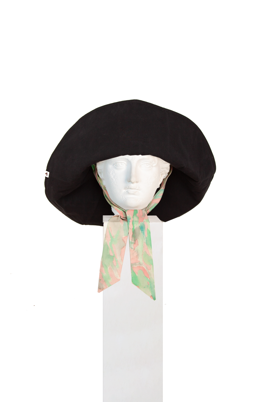 Sombrero Espuma De Mar Turquesa Grande