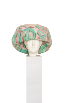 Sombrero Espuma De Mar Turquesa Grande