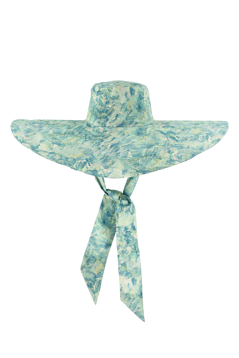 Cordobés Straps Turquoise Meadow