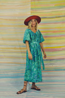 Vestido Turquesa Anturio